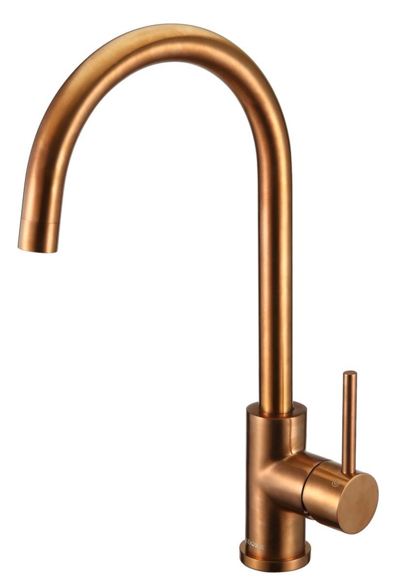 ADORA® køkkenarmatur - ADORA Imperia U KV.armatur U-tud, Rose Gold brushed
